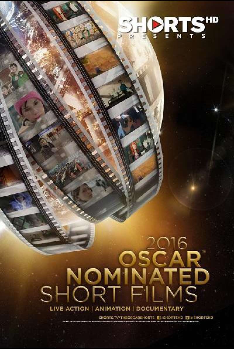 Oscar Shorts 2016 - Filmplakat