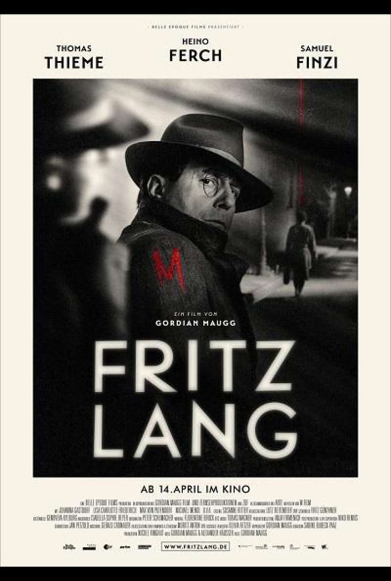 Fritz Lang - Filmplakat