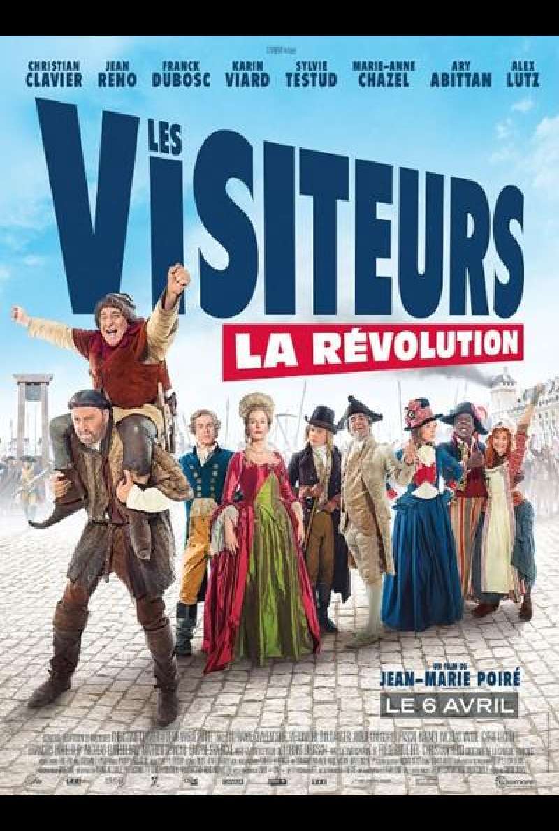 Les Visiteurs: La Révolution - Filmplakat (FR)