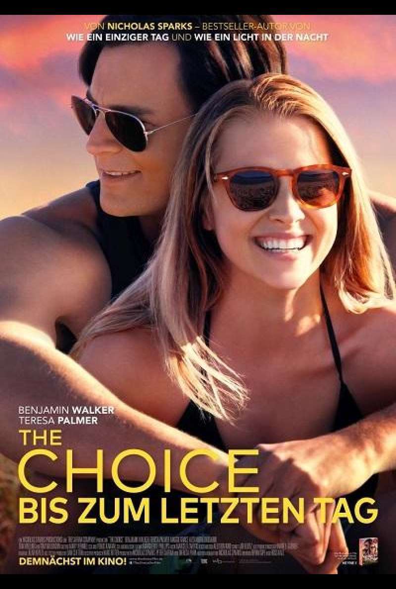 The Choice - Bis zum letzten Tag - Filmplakat