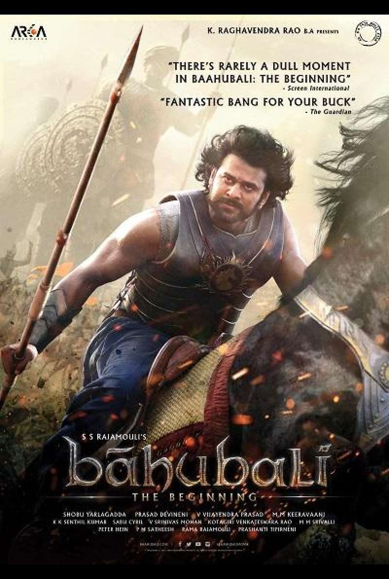 Baahubali: The Beginning - Filmplakat (INT)