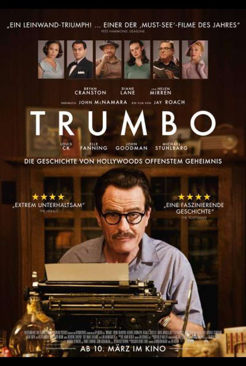 Trumbo (2015) von Jay Roach - Filmplakat