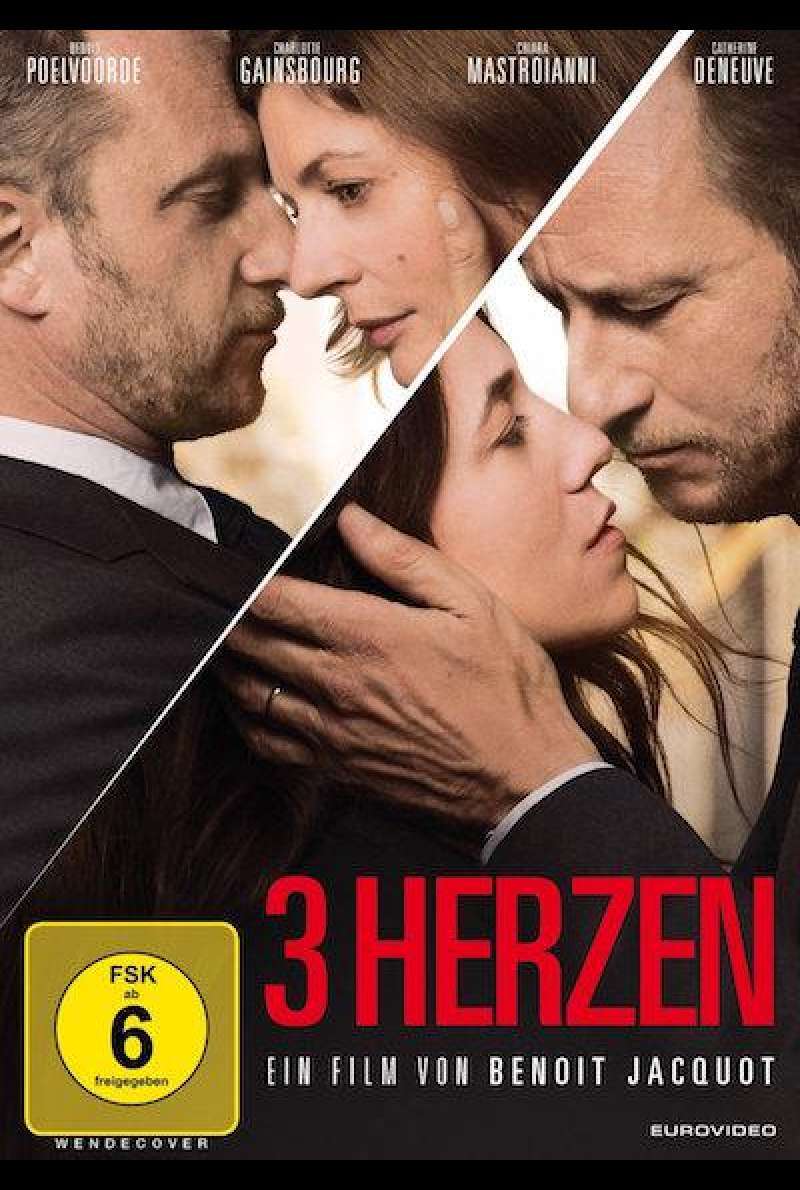 3 Herzen von Benoît Jacqout - DVD-Cover