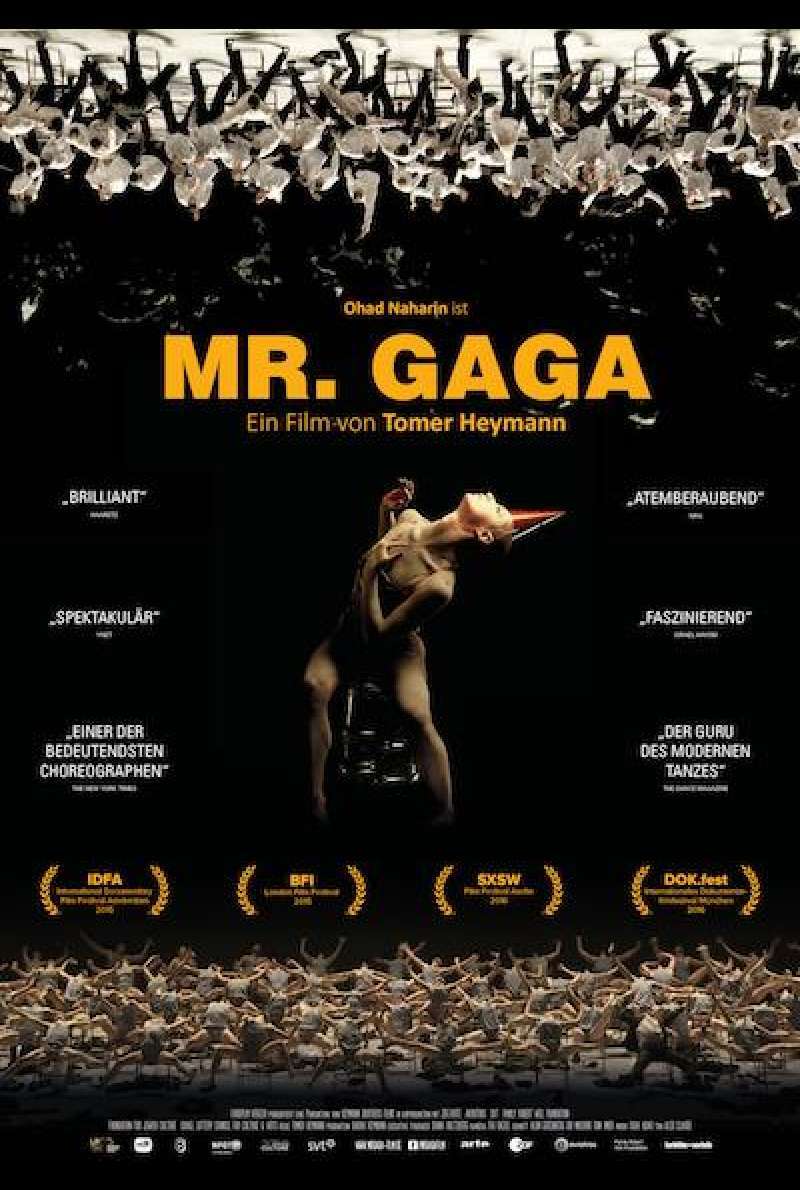 Mr. Gaga von Tomer Heymann - Filmplakat