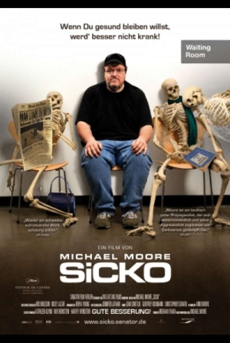 Filmplakat zu Sicko von Michael Moore