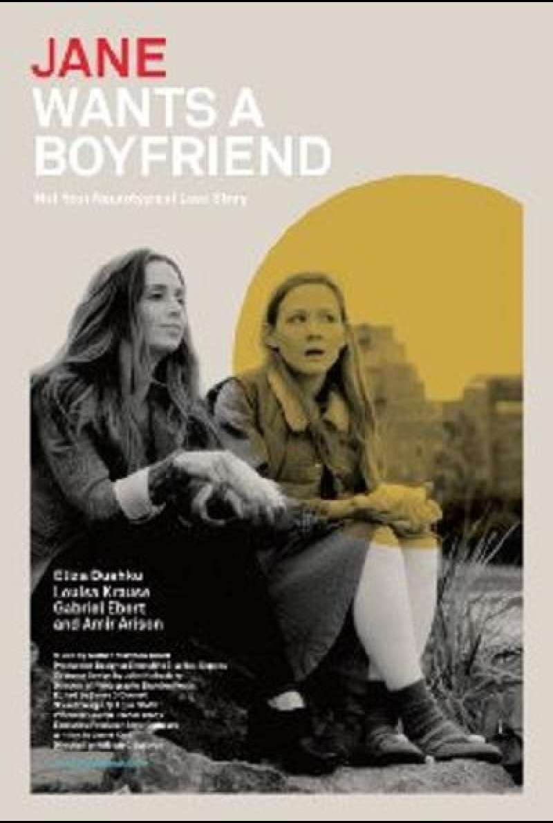 Jane Wants A Boyfriend - Filmplakat (US)