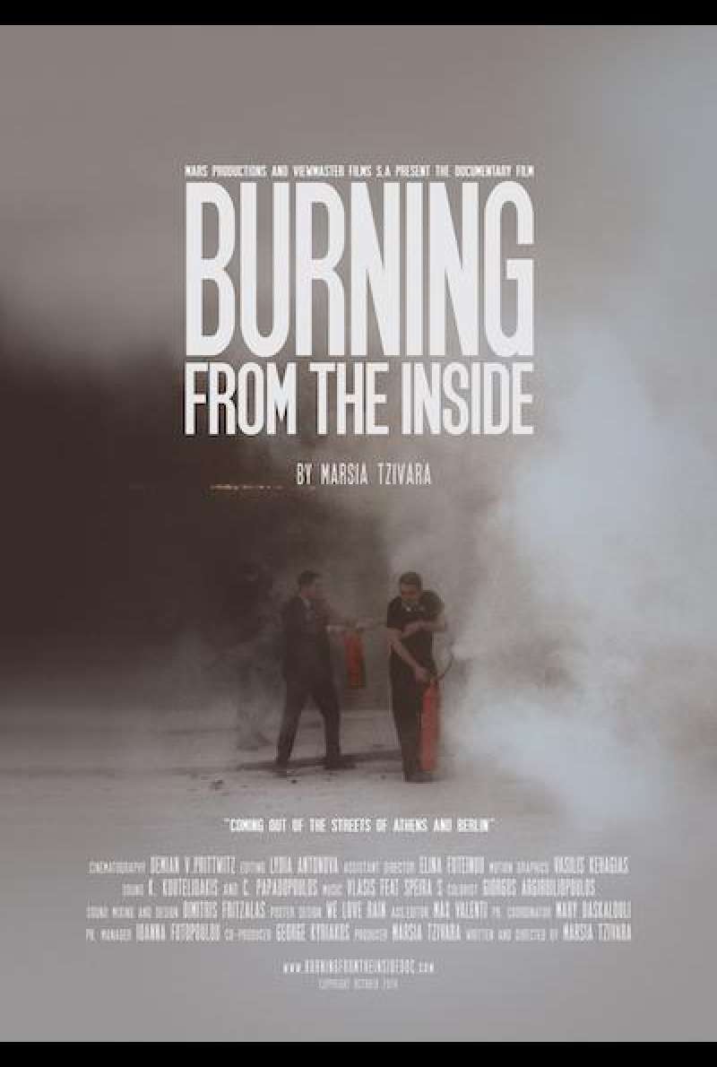 Burning from the Inside von Marsia Tzivara - Filmplakat