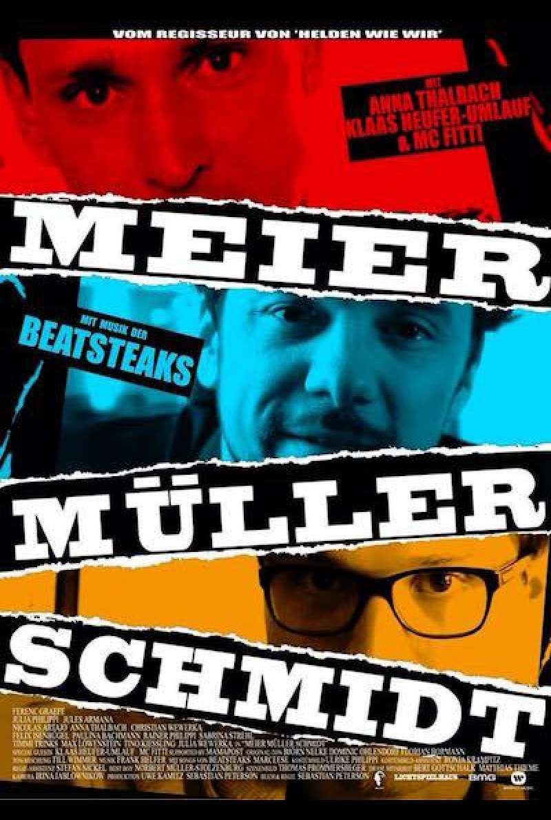 Meier Müller Schmidt von Sebastian Peterson - Filmplakat