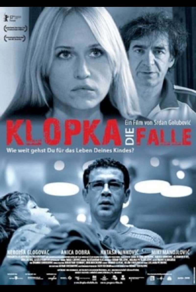 Filmplakat zu Klopka – Die Falle / Klopka von Srdan Golubović