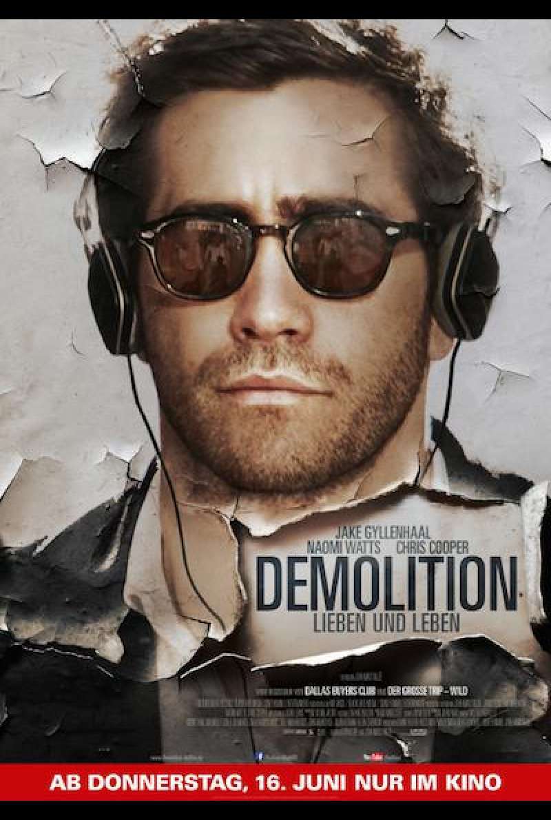 Demolition von Jean-Marc Vallée - Filmplakat