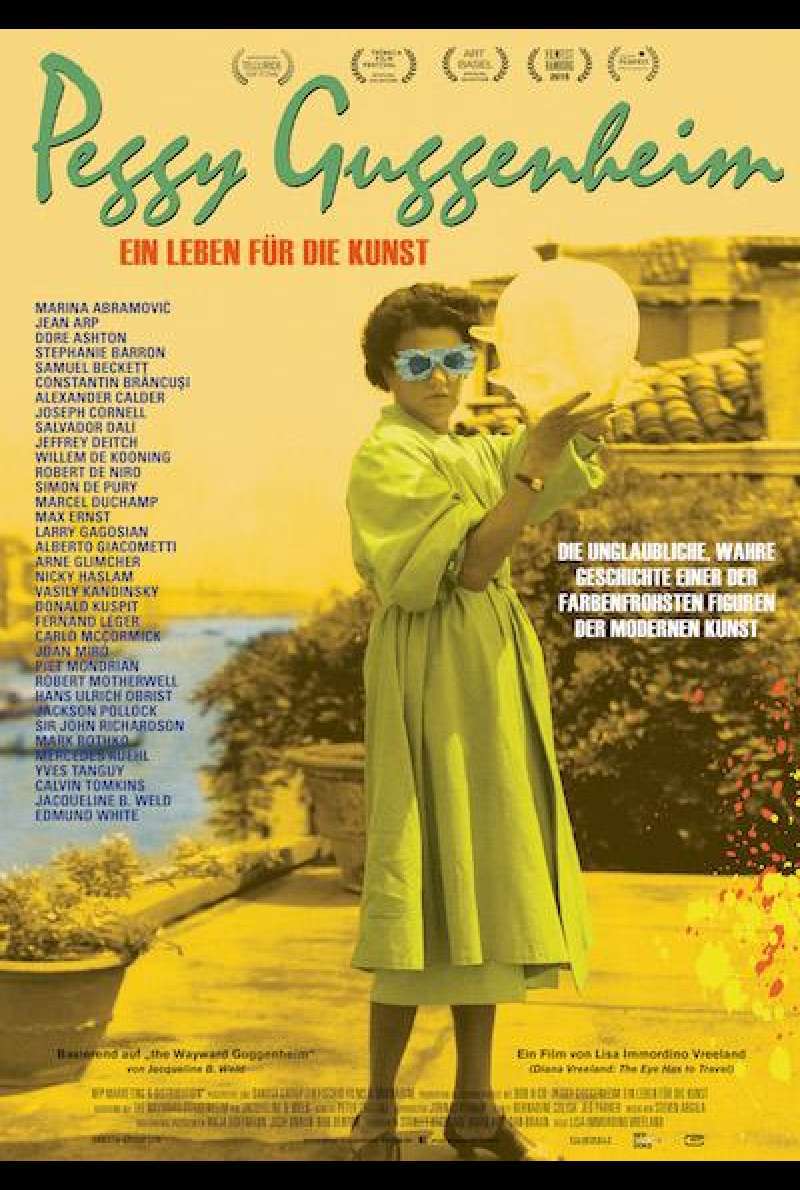 Peggy Guggenheim - Ein Leben für die Kunst - Filmplakat