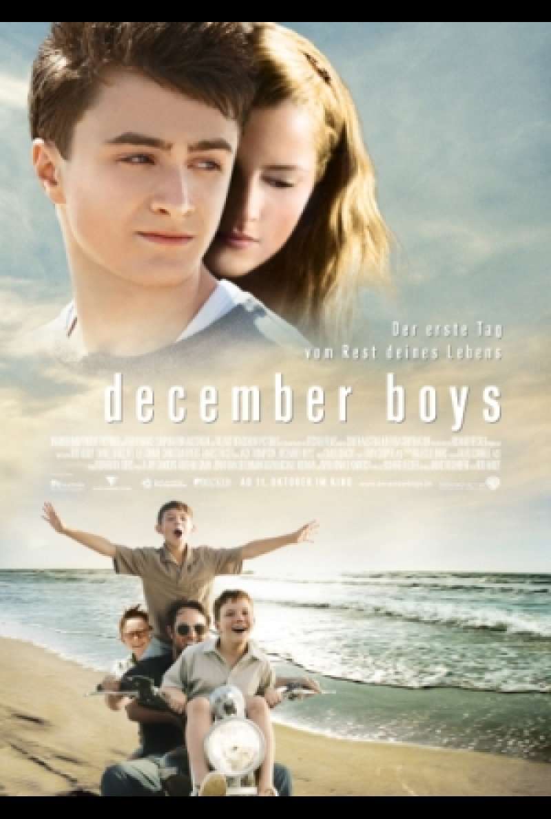 Filmplakat zu December Boys von Rod Hardy