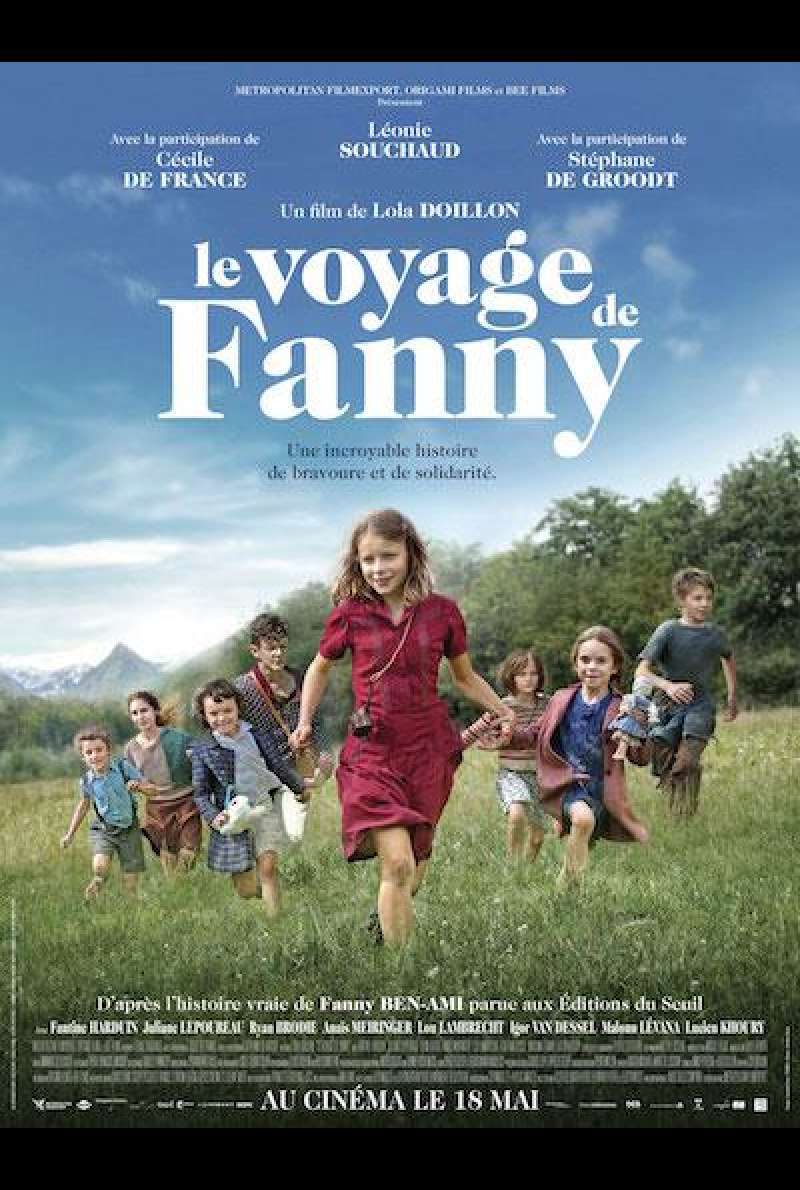Le Voyage de Fanny von Lola Doillon - filmplakat (FR)