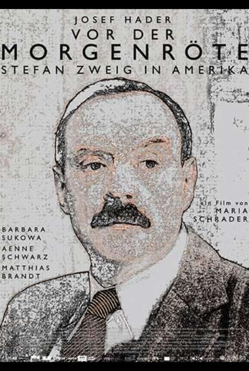 Vor der Morgenröte - Stefan Zweig in Amerika von Maria Schrader - Filmplakat