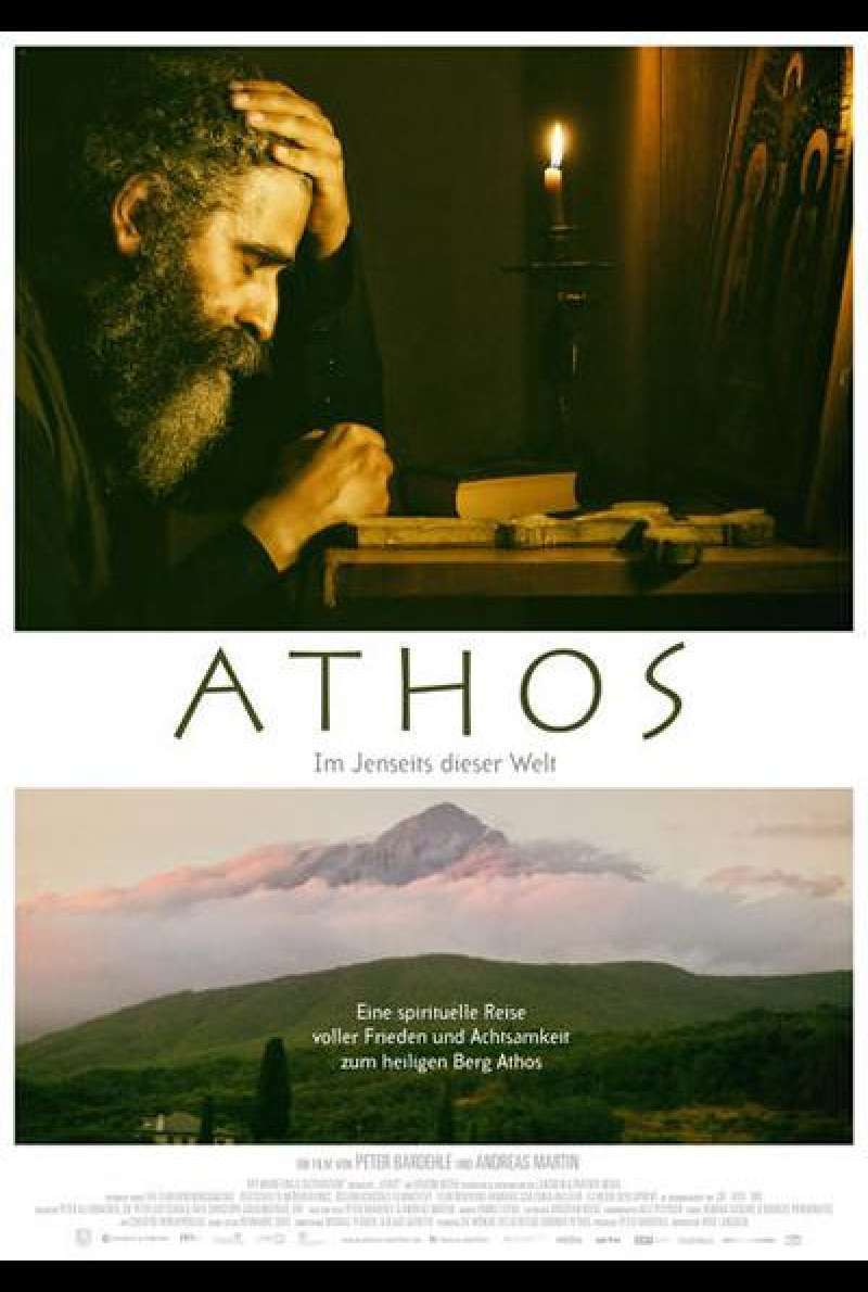 Athos - Im Jenseits dieser Welt von Peter Bardehle und Andreas Martin - Filmplakat