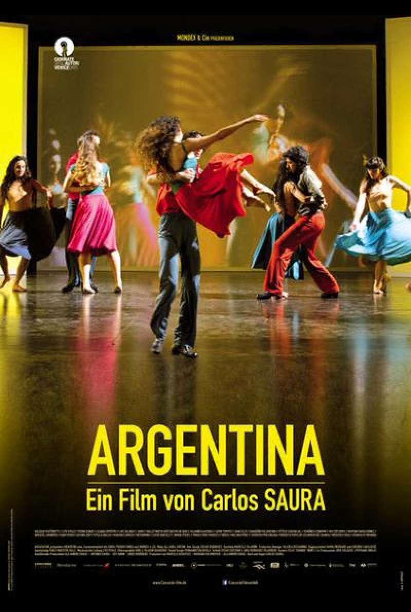 Argentina von Carlos Saura - Filmplakat