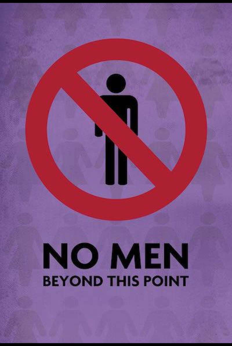 No Men Beyond this Point von Mark Sawers - Teaserplakat (US)