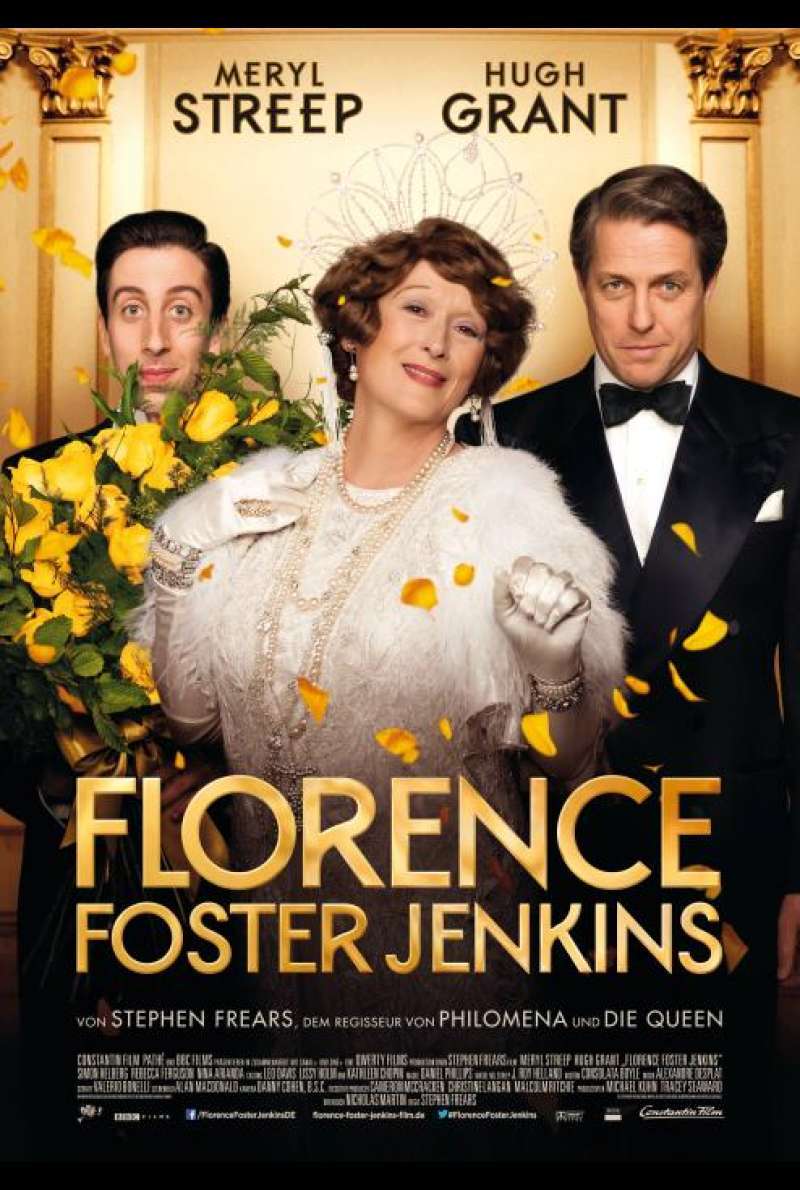 Florence Foster Jenkins von Stephen Frears - Filmplakat