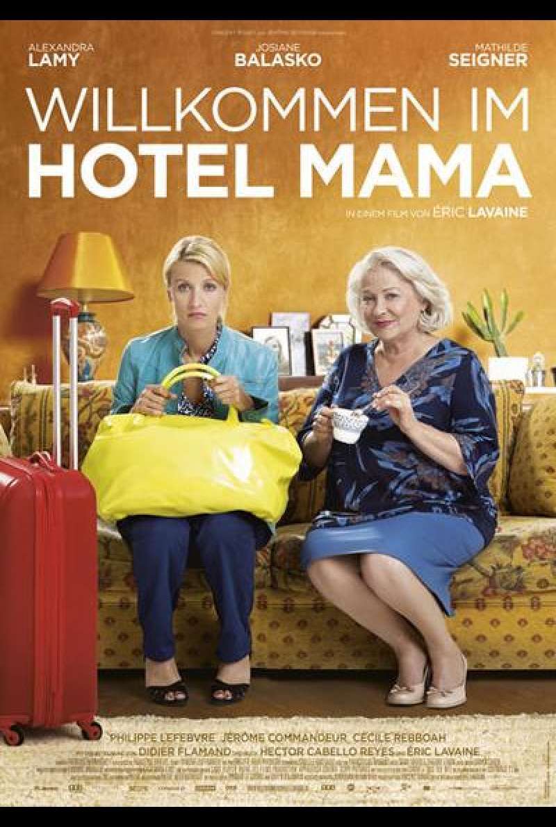 Willkommen im Hotel Mama von Eric Lavaine - Filmplakat