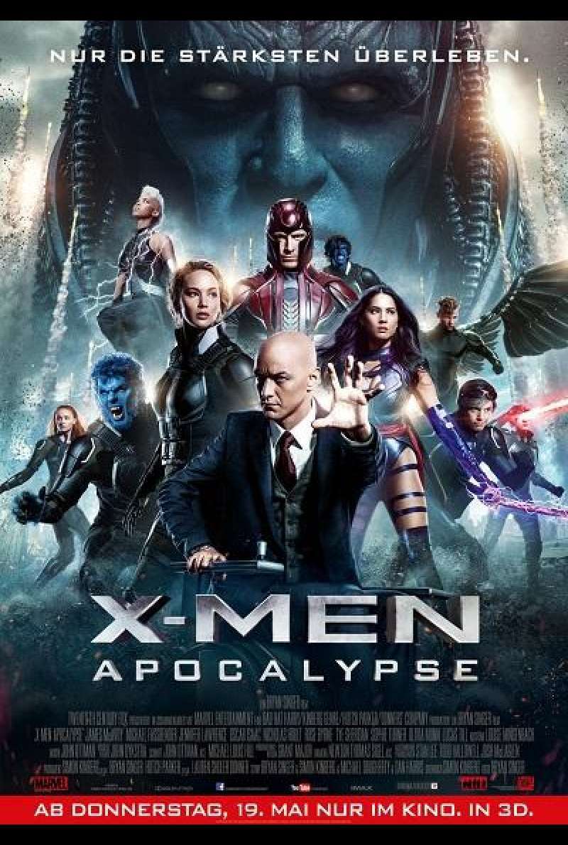 X-Men: Apocalypse - Filmplakat