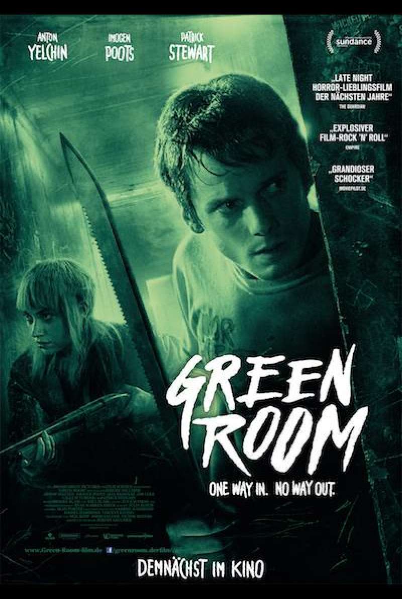 Green Room von Jeremy Saulnier - Filmplakat 