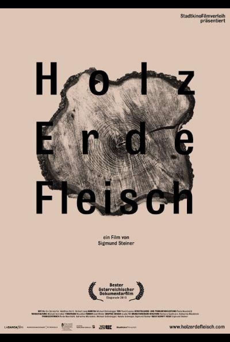 Holz Erde Fleisch von Sigmund Steiner - Filmplakat