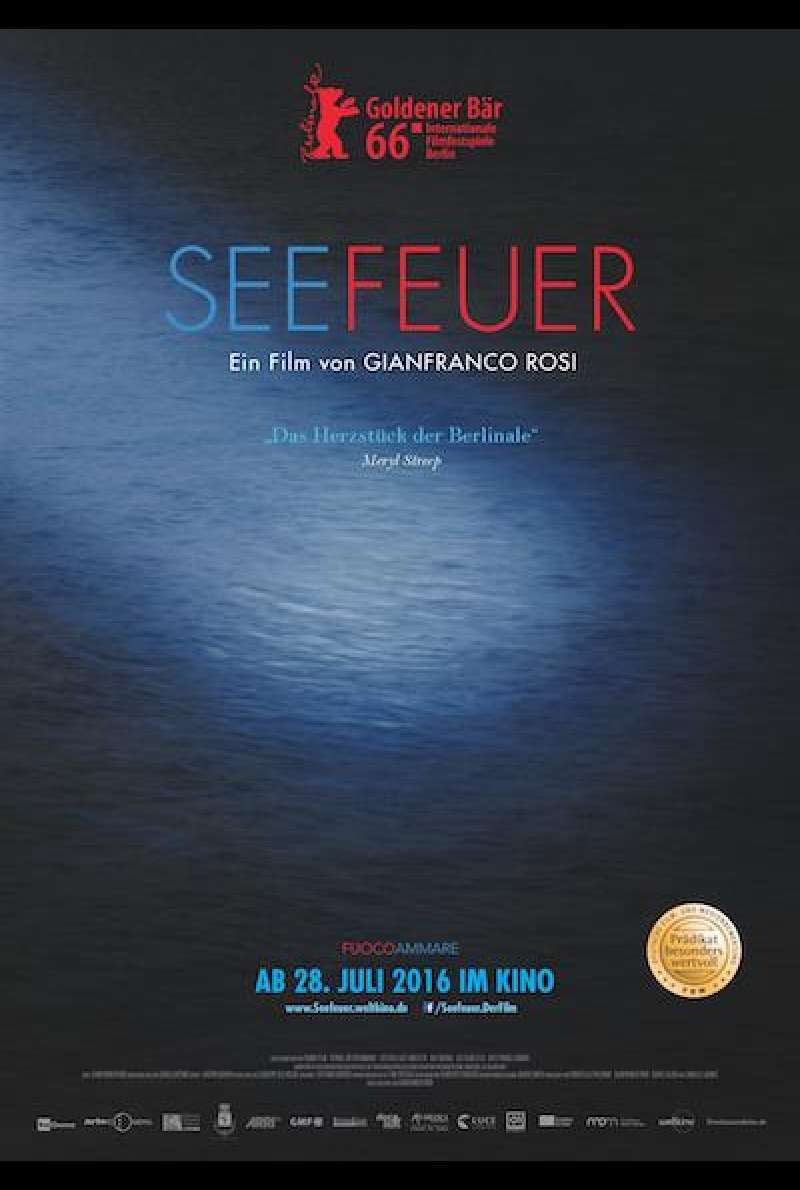 Seefeuer von Gianfranco Rosi - Filmplakat