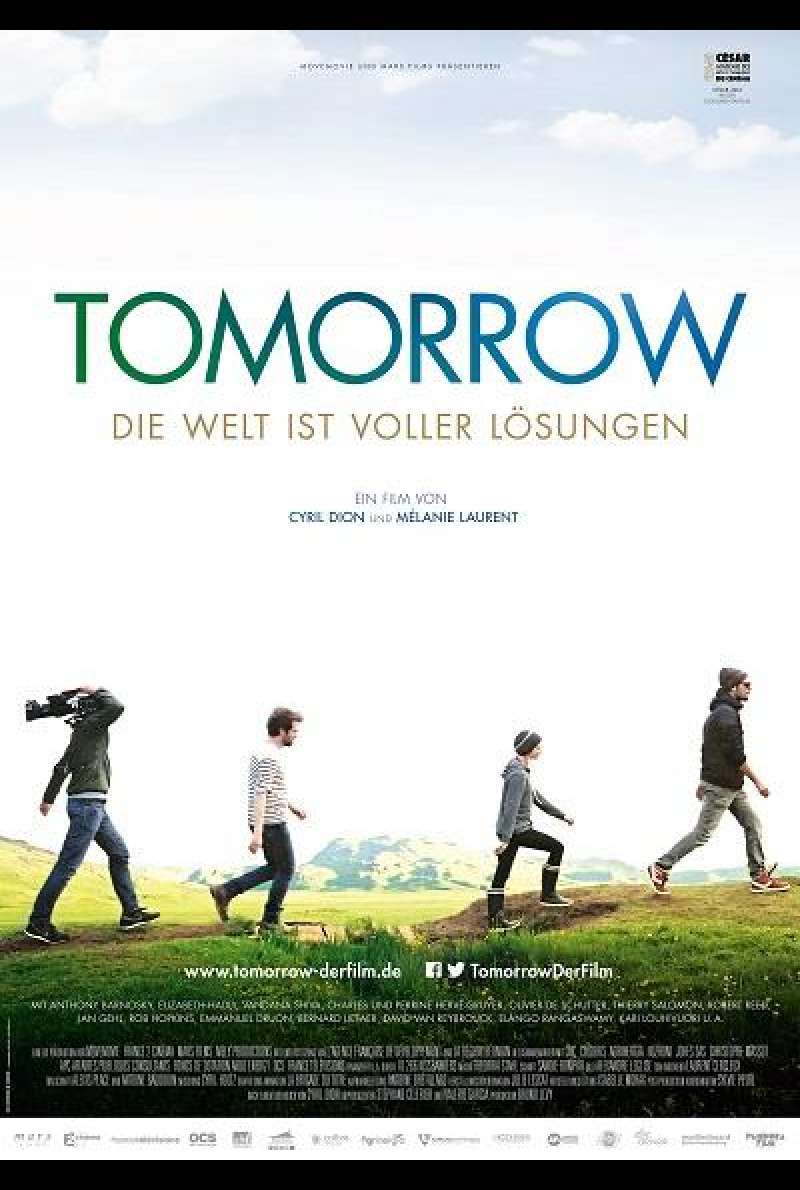 Tomorrow - Die Welt ist voller Lösungen - Filmplakat