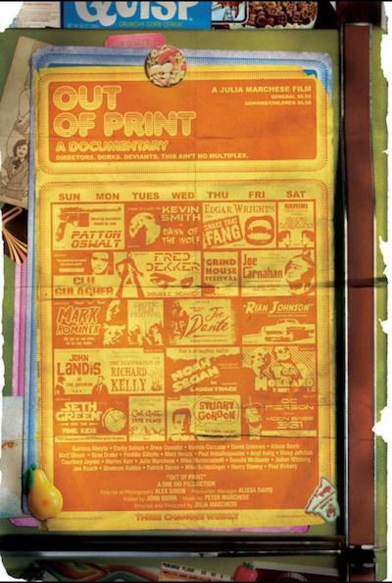 Out of Print von Julia Marchese - Filmplakat (US)