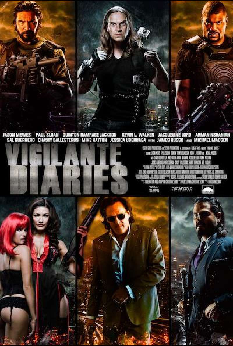 Vigilante Diaries von Christian Sesma - Filmplakat (US)