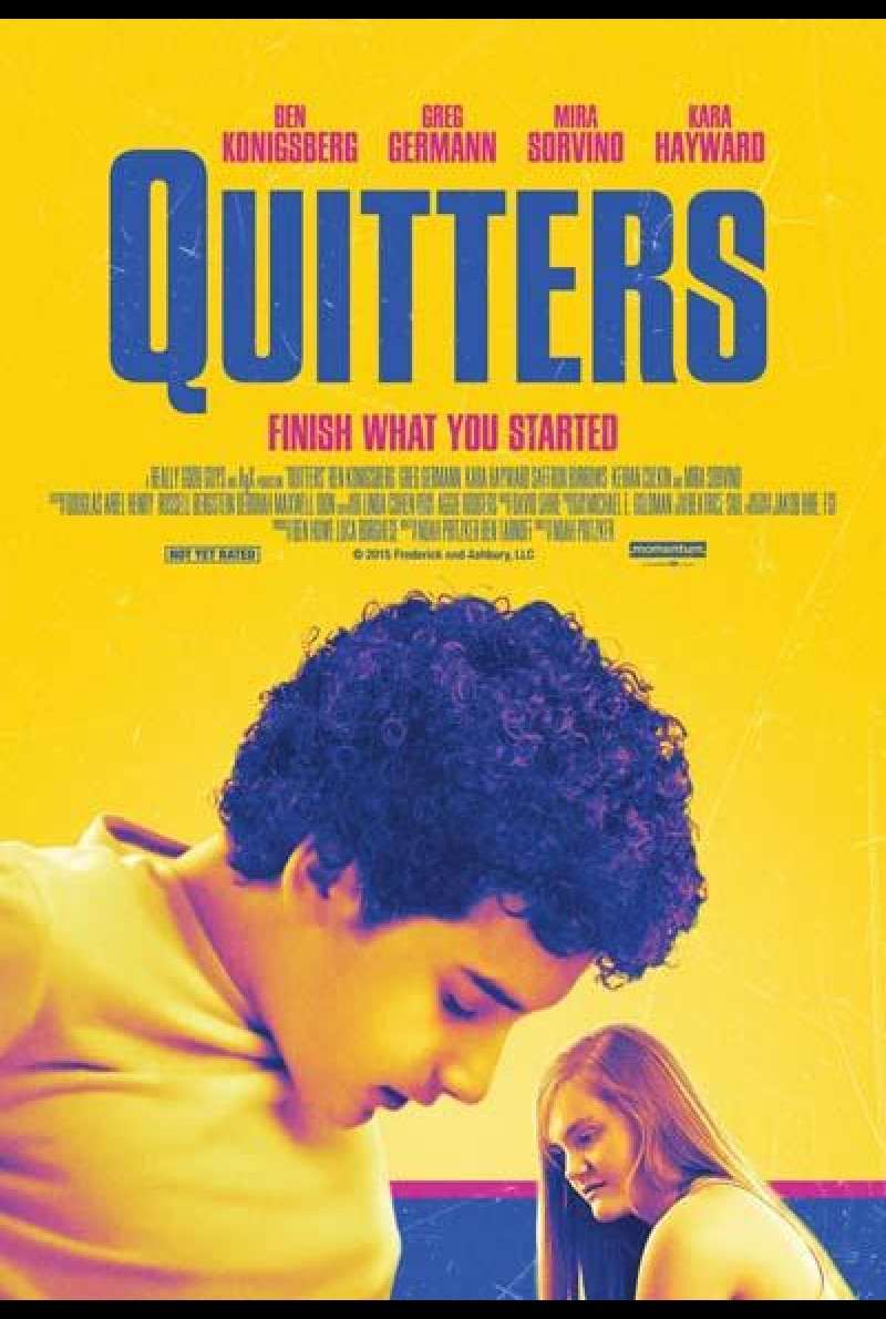 Quitters von Noah Pritzker - Filmplakat (US)