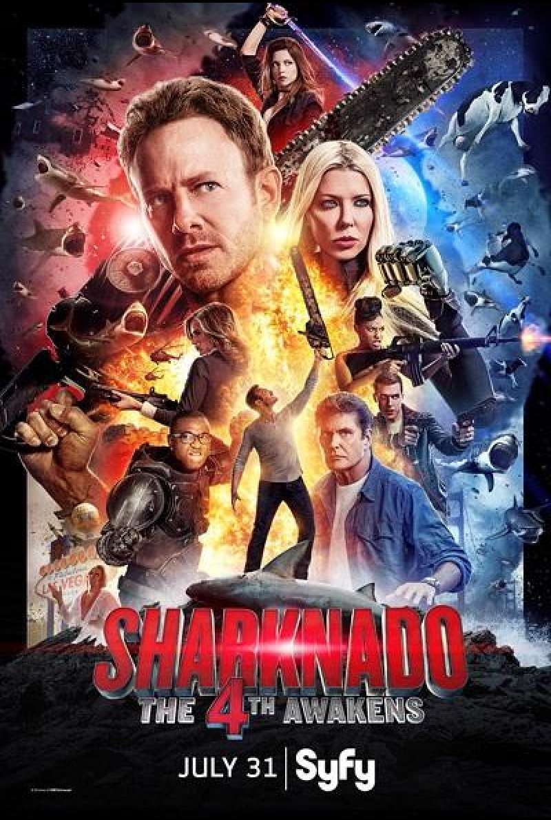 Sharknado 4: The 4th Awakens - Filmplakat (US)