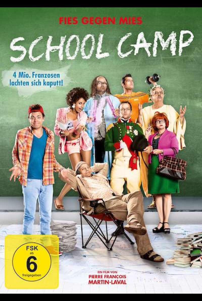 School Camp - Fies gegen mies - DVD-Cover