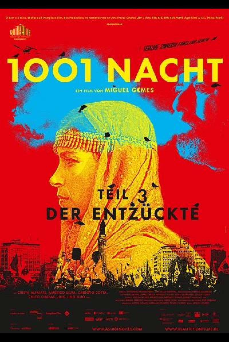 1001 Nacht - Teil 3: Der Entzückte - Filmplakat