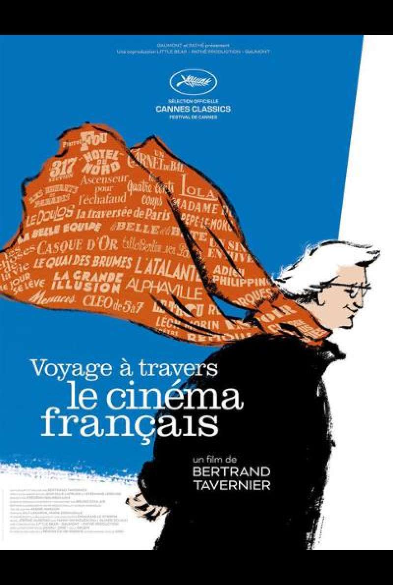 Voyage à travers le cinéma français von Bertrand Tavernier - Filmplakat (FR)