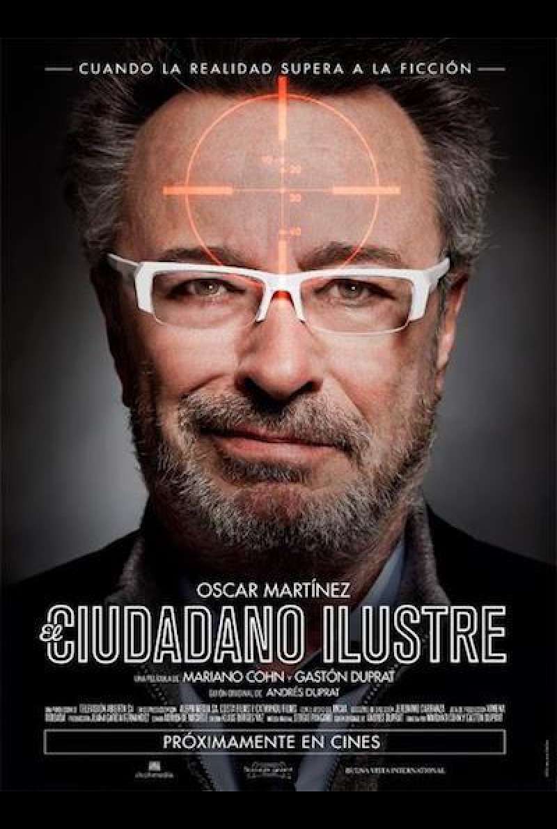 El ciudadano ilustre von Gaston Duprat und Mariano Cohn - Filmplakat (AR)