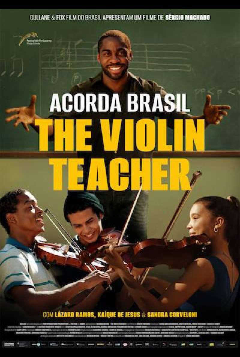 The Violin Teacher / Tudo que aprendemos juntos von Sergio Machado - Filmplakat