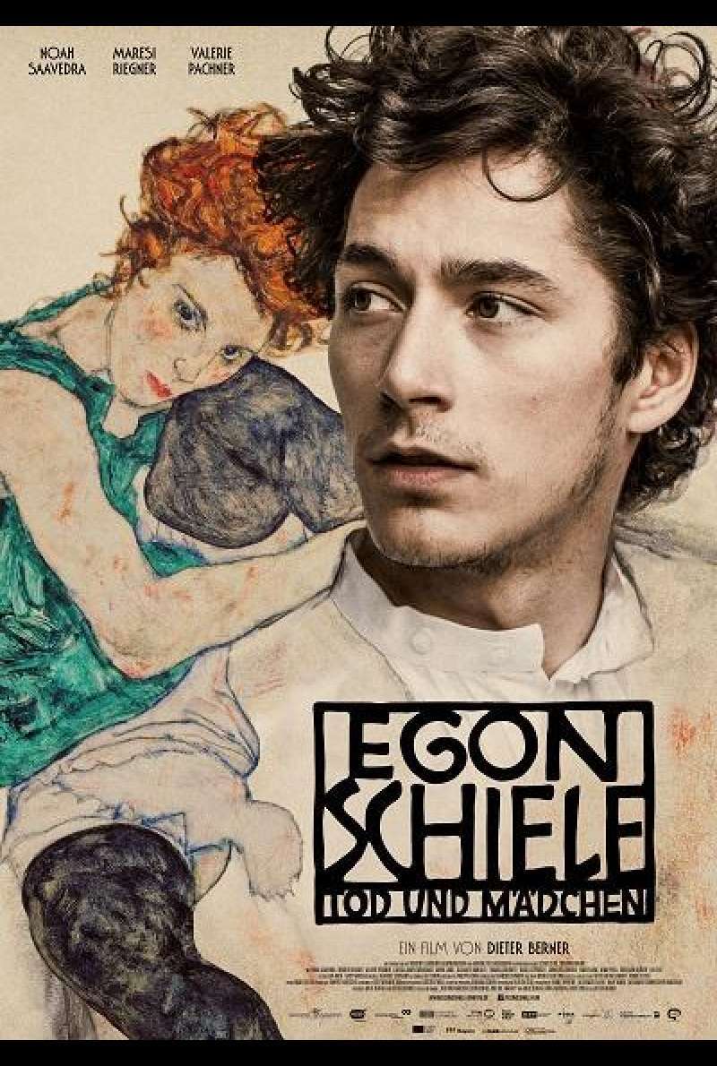 Egon Schiele - Tod und Mädchen - Filmplakat