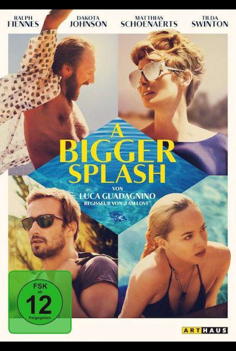 A Bigger Splash - DVD-Cover