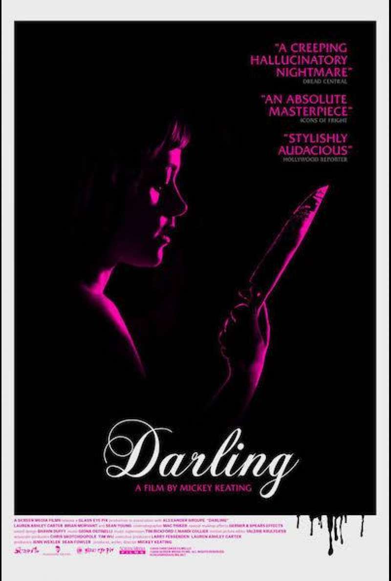 Darling (2015) von Mickey Keating - Filmplakat (US)