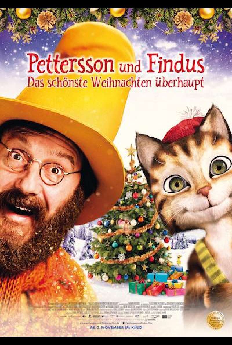 Pettersson und Findus- Das schönste Weihnachten überhaupt - Filmplakat