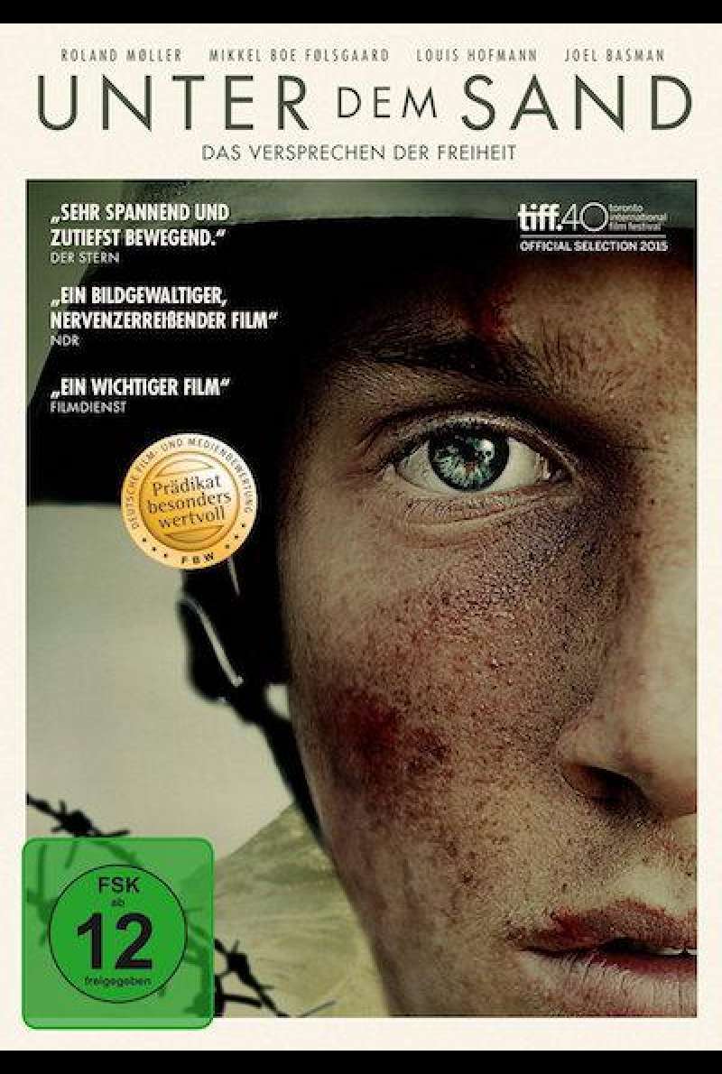 Unter dem Sand - Das Versprechen der Freiheit - DVD-Cover