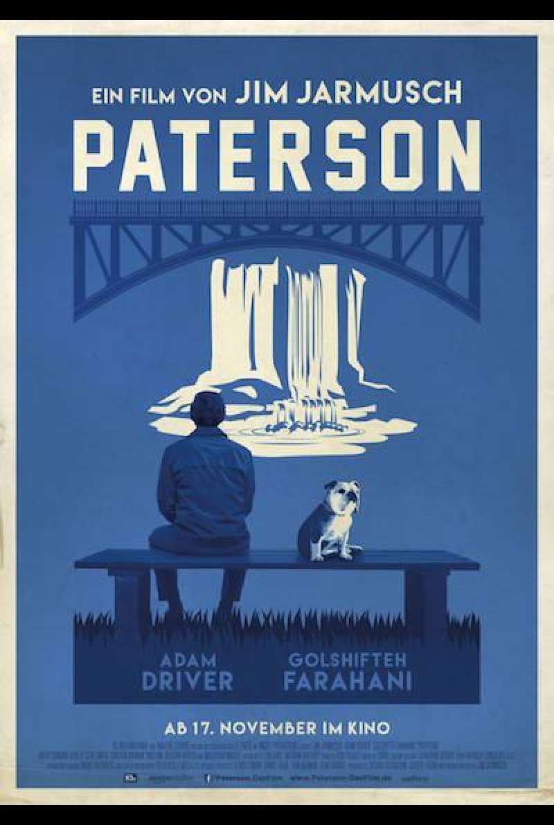 Paterson von Jim Jarmusch - Filmplakat