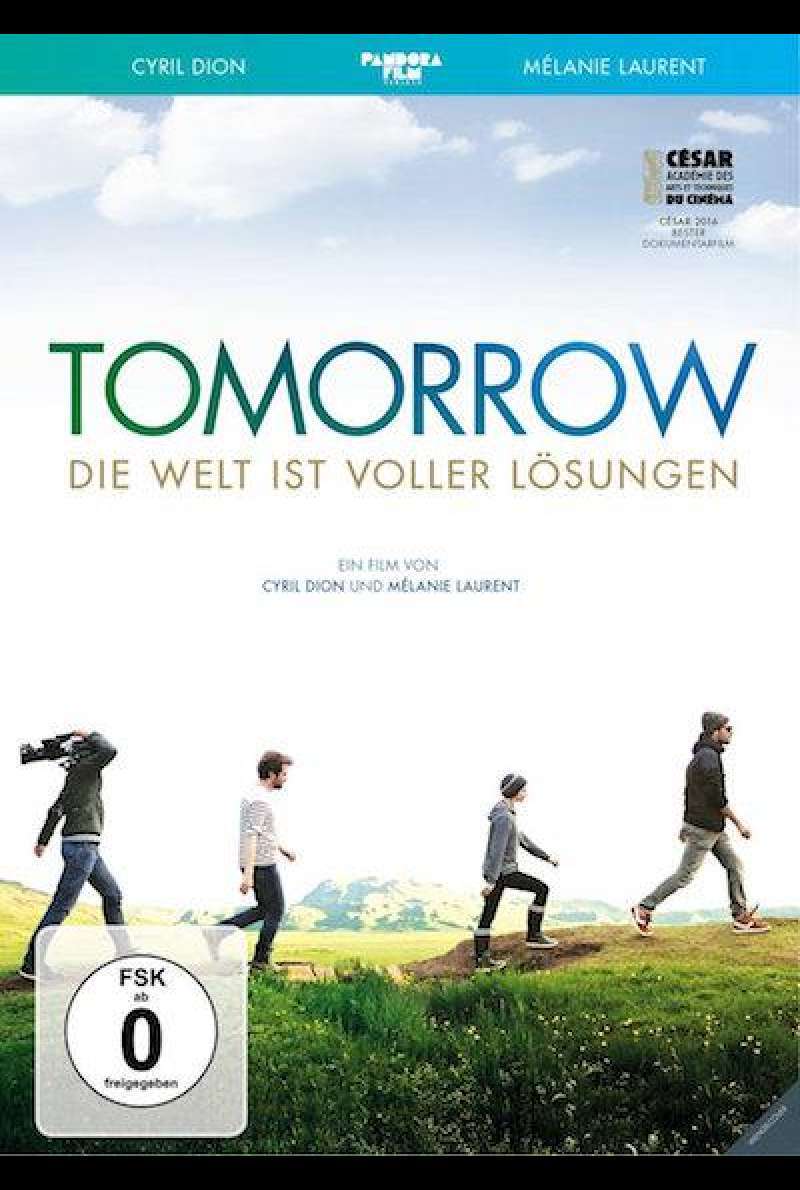 Tomorrow - Die Welt ist voller Lösungen - DVD-Cover