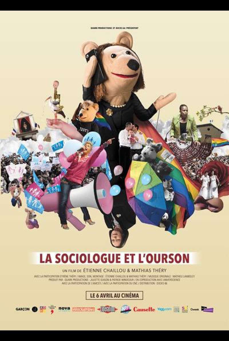 Die Soziologin und der Bär von Étienne Chaillou - Filmplakat 
