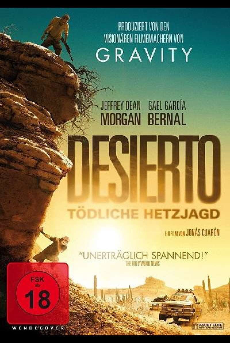 Desierto - Tödliche Hetzjagd - DVD-Cover