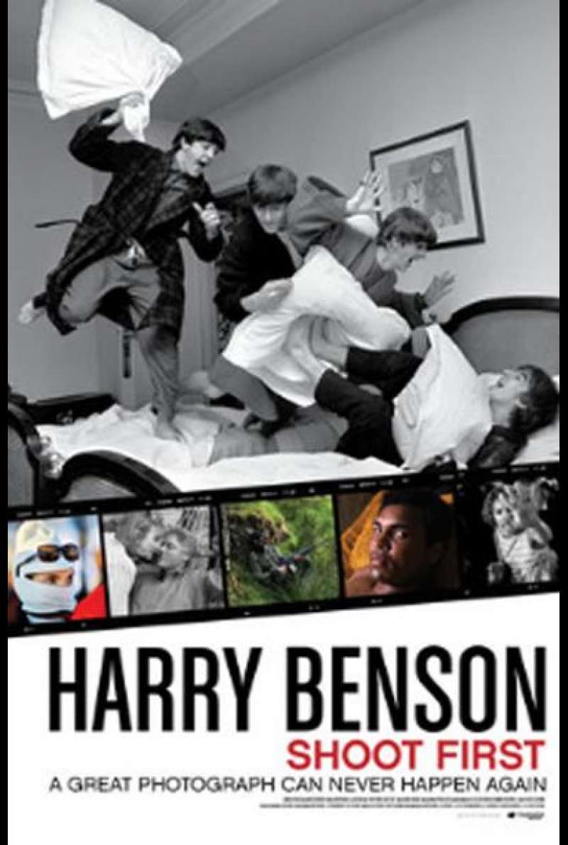 Harry Benson: Shoot First von 
Justin Bare und Matthew Miele - Filmplakat
