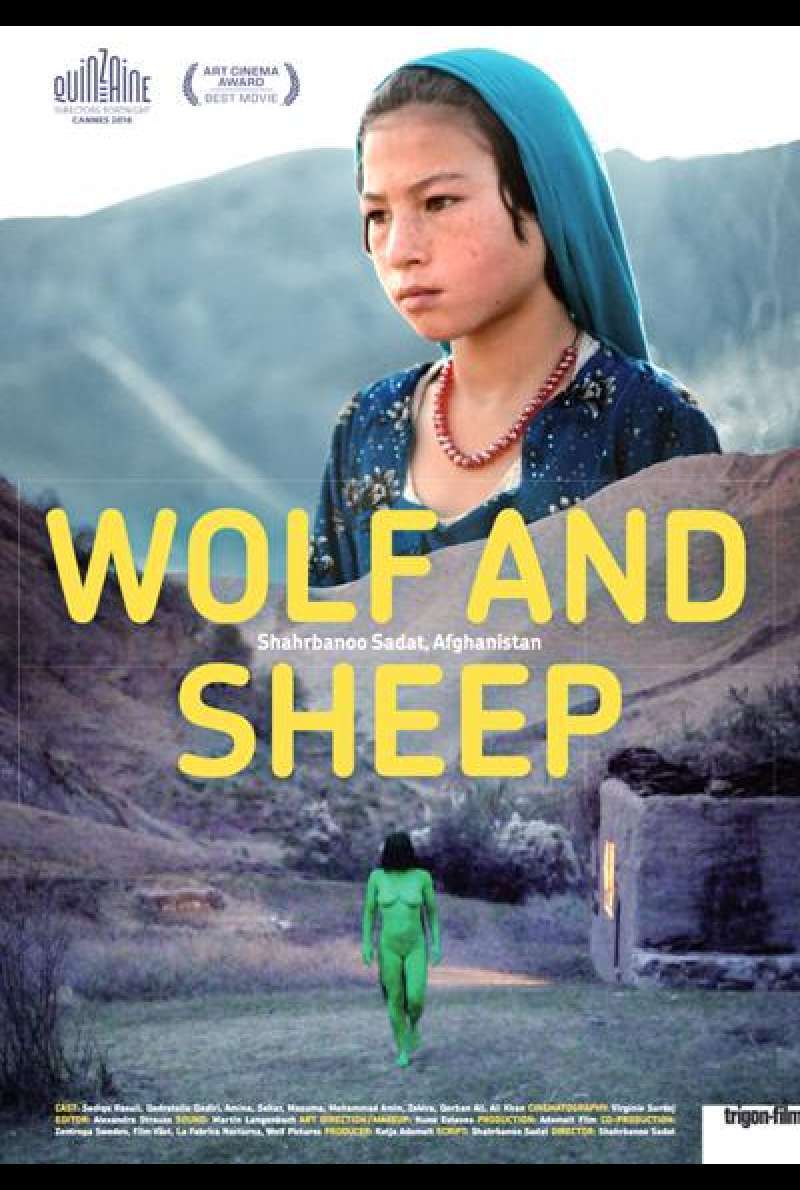 Wolf and sheep von Shahrbanoo Sadat - Filmplakat