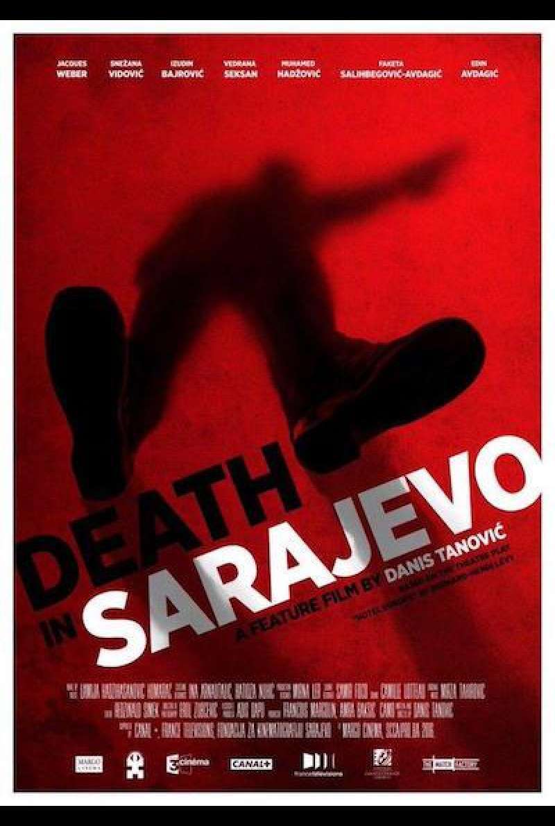Death in Sarajevo von Danis Tanovic - Filmplakat