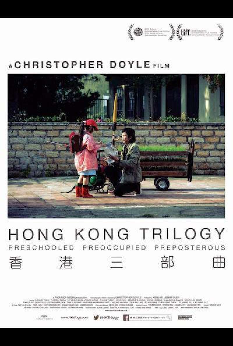 Hong Kong Trilogy von Christopher Doyle - Filmplakat